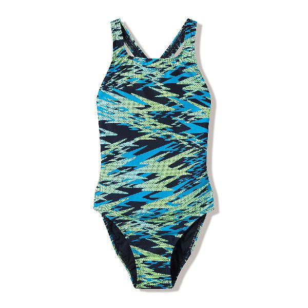 Foto van Speedo Hyperboom Print Medalist 1P groen/zwart dames