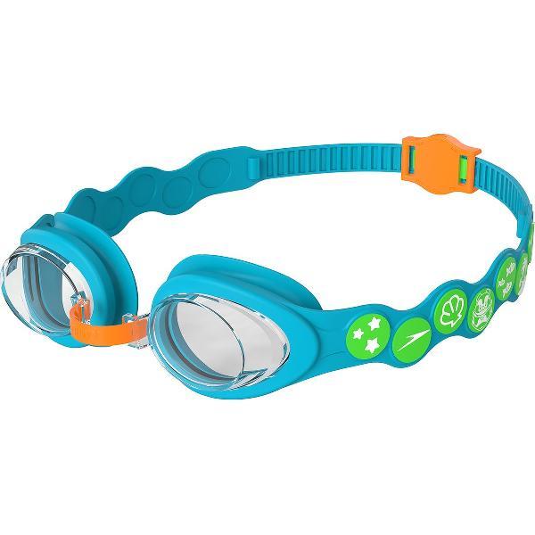 Foto van Speedo Infant Spot Goggle Blauw/Groen Unisex Zwembril - Maat One Size