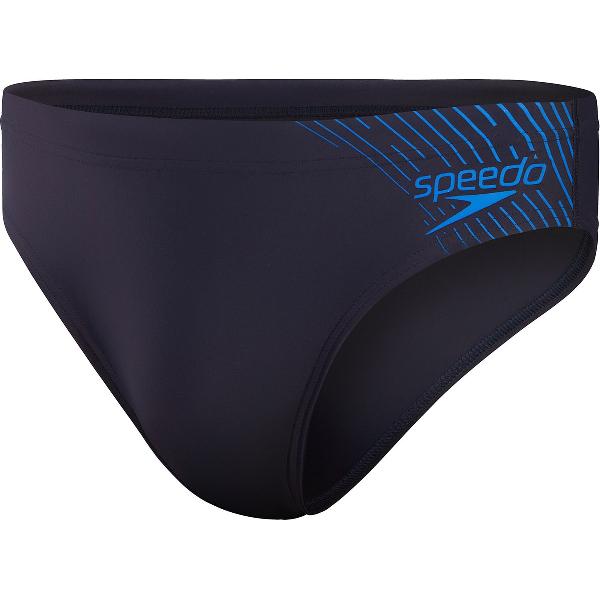 Foto van Speedo Medley Logo 7cm Brief Marine/Blauw Heren Sportzwembroek - Maat 8