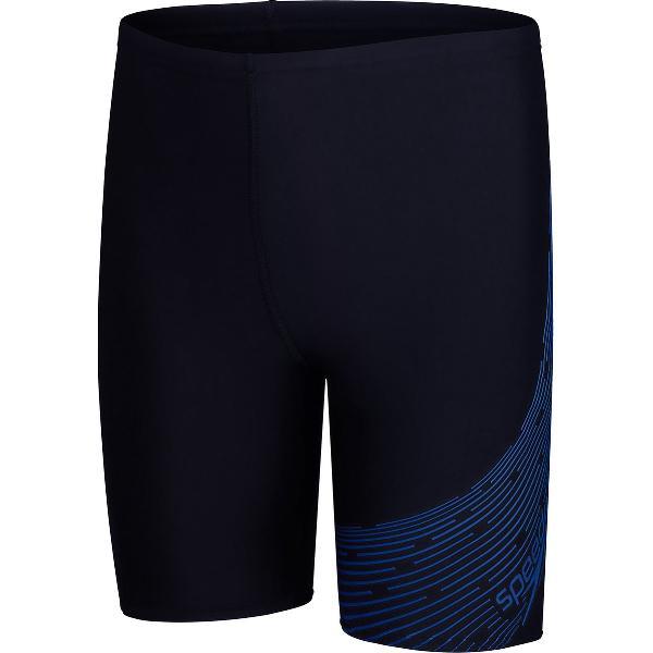 Foto van Speedo Medley Logo Jammer Marine/Blauw Jongens Sportzwembroek - Maat 140
