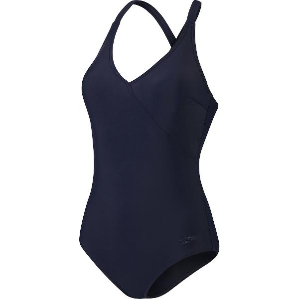 Foto van Speedo Shaping Lexi 1 Piece Marine Dames Sportbadpak - Maat 50
