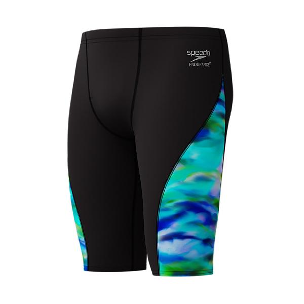 Foto van Speedo Spliced Printed jammer zwart/groen heren