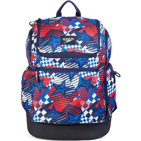 Foto van Speedo Teamster 2.0 Rucksack 35L Pure Blue/True Cobalt/Watermelon