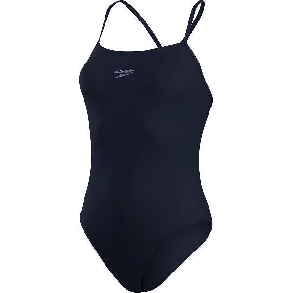 Foto van Speedo Women's Endurance+ Thinstrap 1PC Swimsuit - Navy
