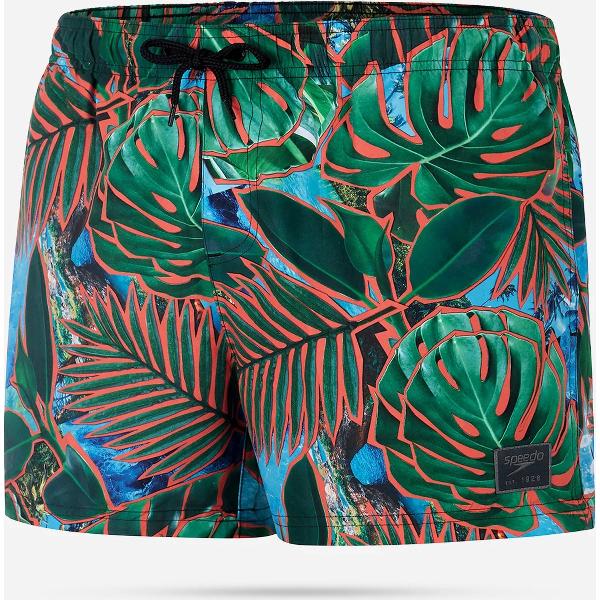 Foto van Speedo Zwemshort model Digi print Leis - Maat XL - Heren - Multi Colour