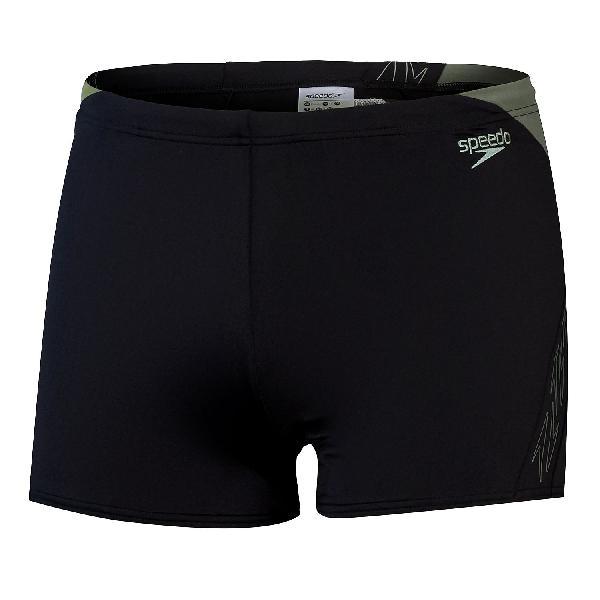 Foto van Speedo eco+ hyperboom splice aquashort zwart/groen heren