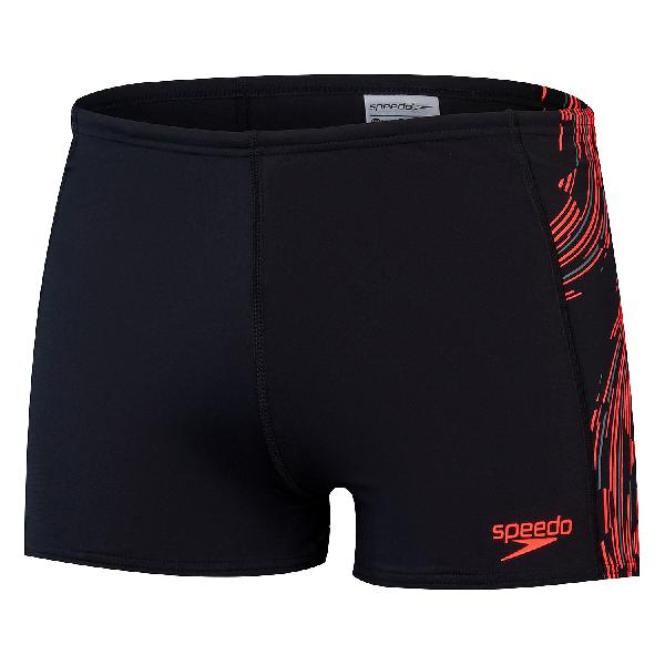 Foto van Speedo eco+ tech panel aquashort zwart/rood heren