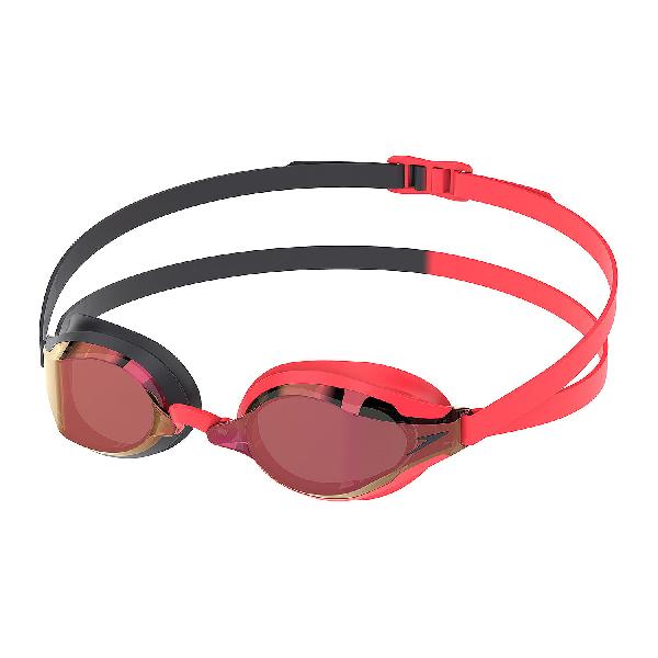 Foto van Speedo fastskin speedsocket 2 mirror zwembril zwart/rood