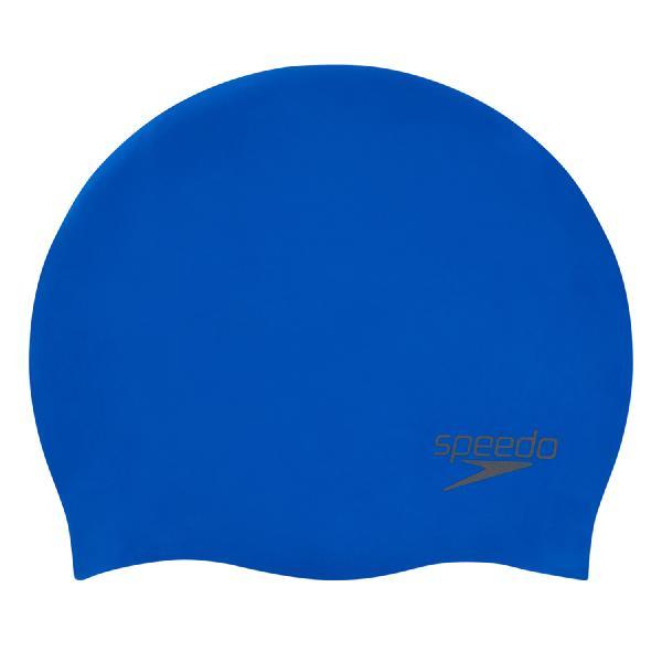 Foto van Speedo moulded silicone badmuts blauw p12