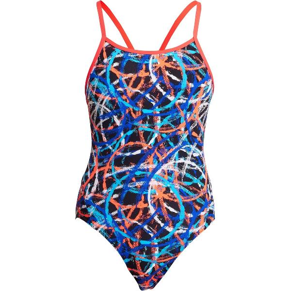 Foto van Spin Doctor Diamond back one piece - Meisjes | Funkita