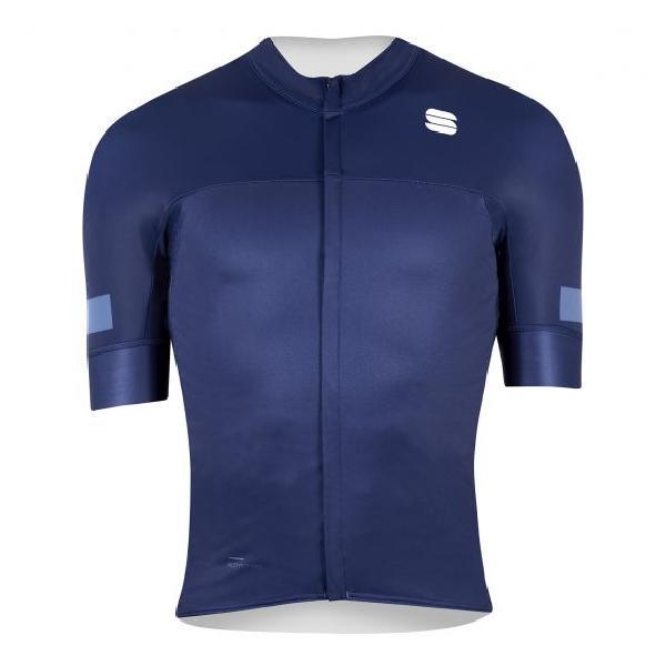 Foto van Sportful Classic fietsshirt korte mouwen blauw heren XXL