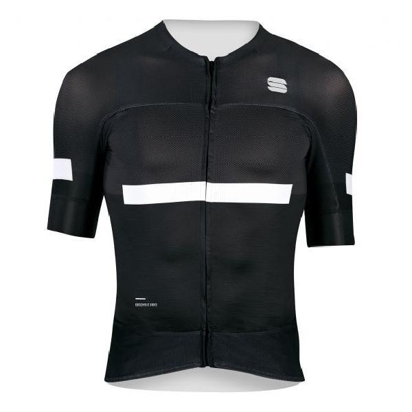 Foto van Sportful Evo fietsshirt korte mouwen zwart heren XL