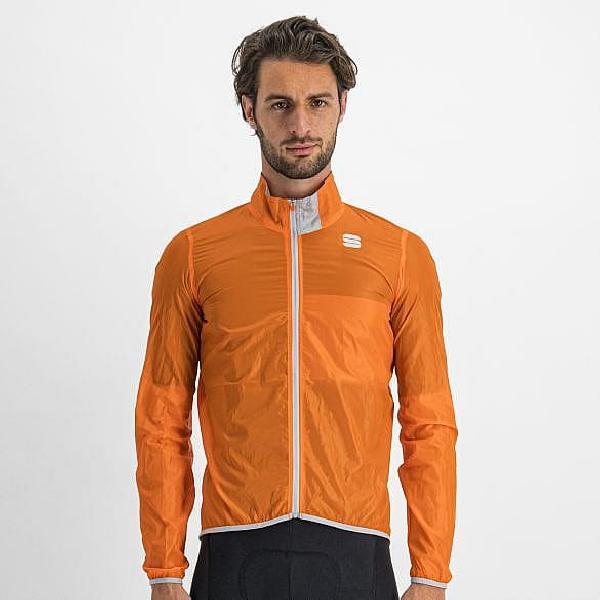 Foto van Sportful Hot pack Easylight fietsjack lange mouw oranje heren