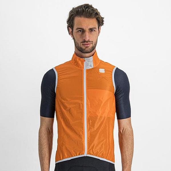 Foto van Sportful Hot pack Easylight vest mouwloos oranje heren