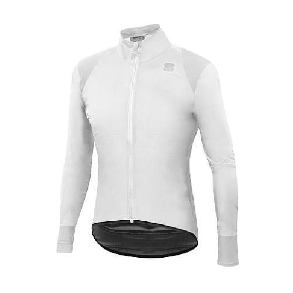 Foto van Sportful Hot pack no rain fietsjas lange mouw wit heren