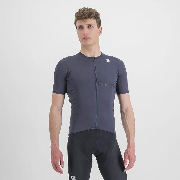 Foto van Sportful Matchy fietsshirt korte mouw fietsshirt blauw heren