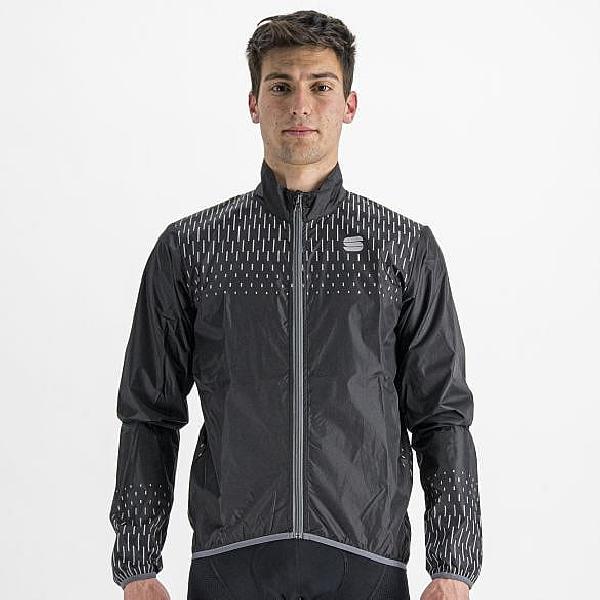 Foto van Sportful Reflex fietsjack lange mouw zwart heren