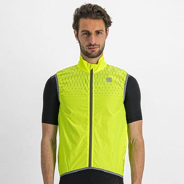 Foto van Sportful Reflex vest mouwloos geel heren