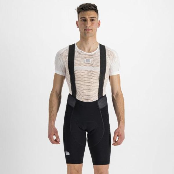 Foto van Sportful Total Comfort fietsbroek kort zwart heren XXL