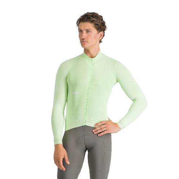 Foto van Sportful srk jersey long sleeves electric aloe heren