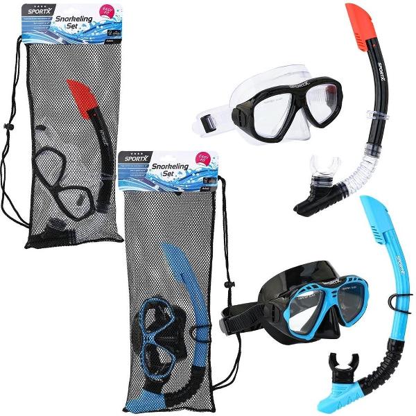 Foto van Sportx Volwassenen Snorkelset 4 Sterren Assorti