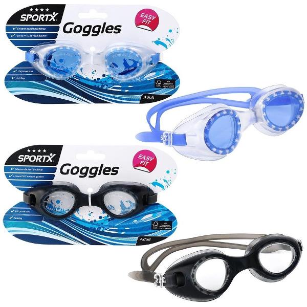 Foto van Sportx Volwassenen Zwembril 4 Sterren Assorti