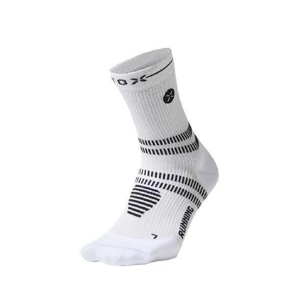 Foto van Stox Running Ankle Socks wit/zwart heren M2