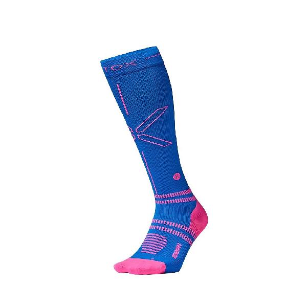 Foto van Stox Running Ultralight Socks blauw/roze dames