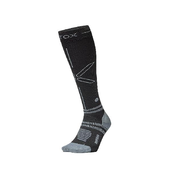Foto van Stox Running Ultralight Socks zwart/grijs heren