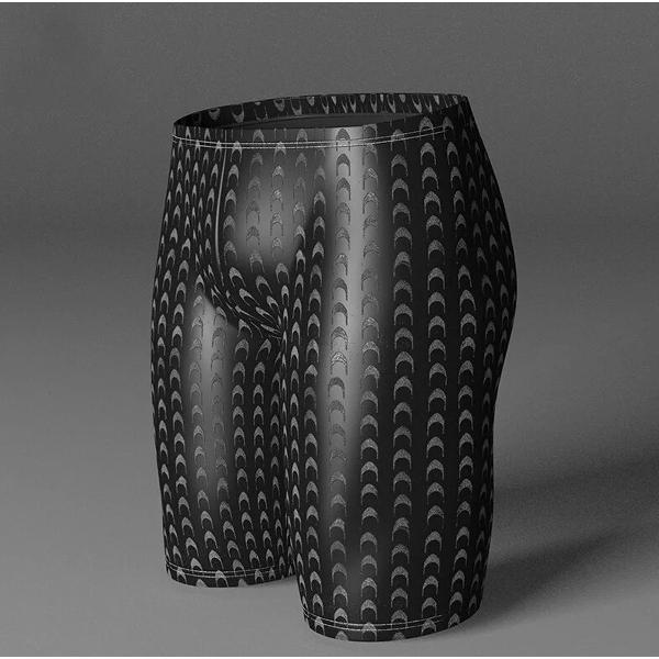 Foto van Strakke zwembroek voor mannen - Ademend - Surfen - Elastisch - Shark skin - Badmode heren - 3XL en 4XL