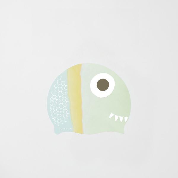 Foto van Sunnylife - Kids SwimtimeSwimming Cap Monty the Monster