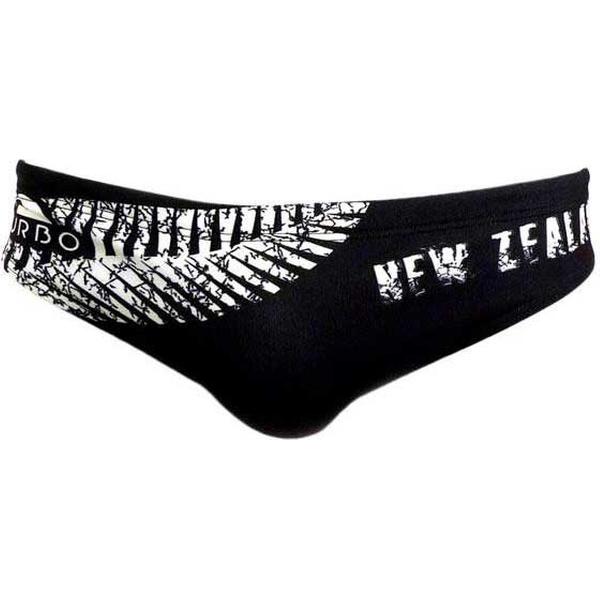 Foto van TURBO New Zealand Zwemslip Heren - Black - L