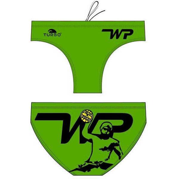 Foto van TURBO Player Zwemslip Heren - Green - XXL