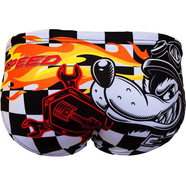 Foto van TURBO Speed Zwemslip Heren - White - M