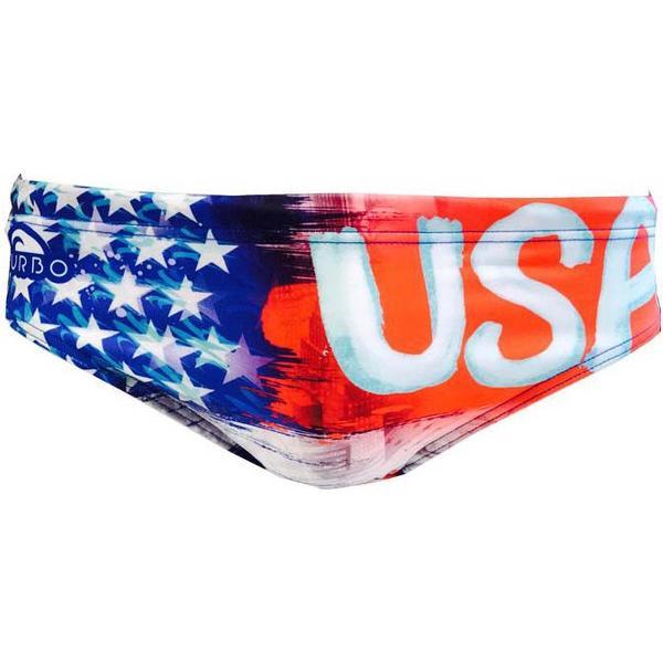 Foto van TURBO USA Painting 2017 Zwemslip Heren - Marine - XXL