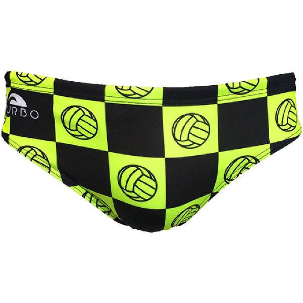 Foto van TURBO Wpdam Zwemslip Heren - Yellow - L