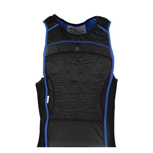 Foto van TechNiche KewlShirt evaporative cooling tank top zwart/blauw XL