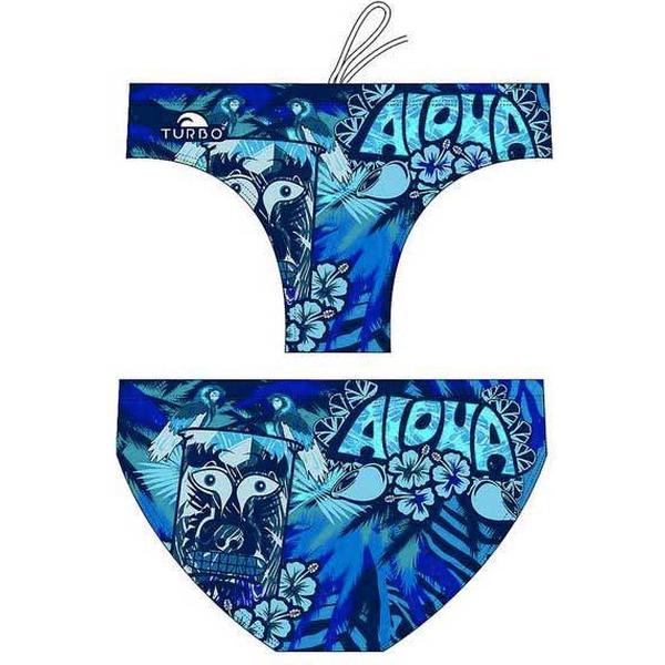 Foto van Turbo Aloha Zwemslip Blauw XL Man
