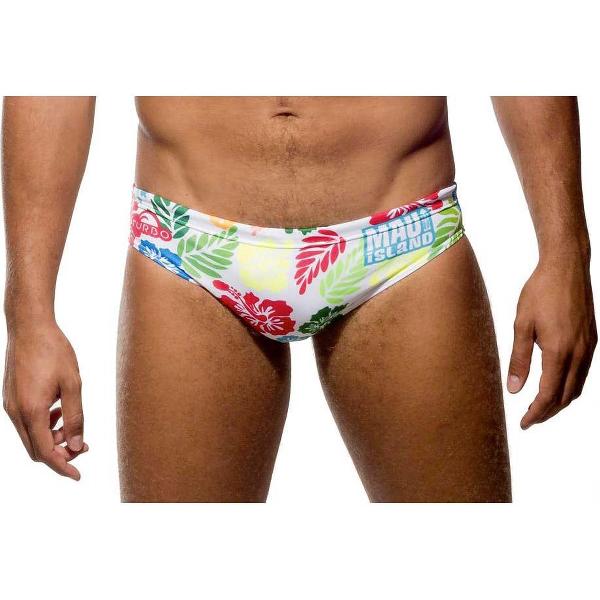 Foto van Turbo Island Zwemslip Wit M Man