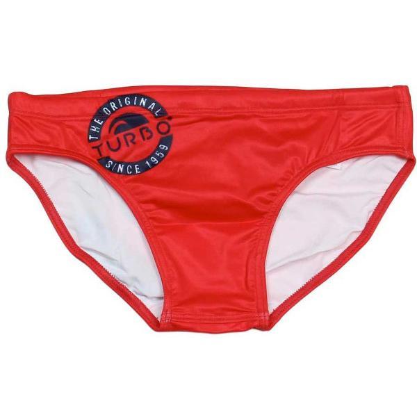 Foto van Turbo Original Waterpolo Zwemslip Rood 6XL Man