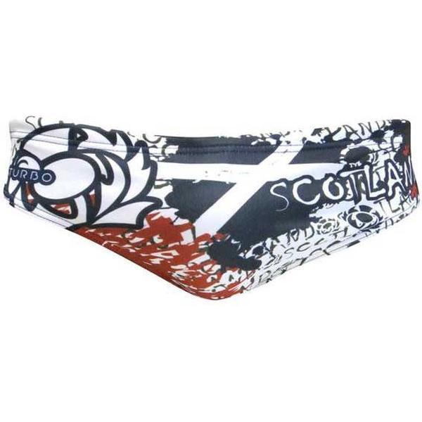 Foto van Turbo Scotland Zwemslip Wit L Man
