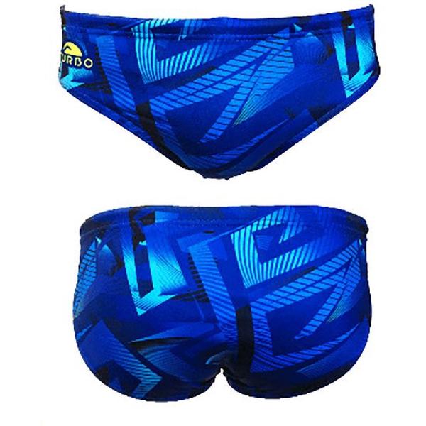 Foto van Turbo Spiral Zwemslip Blauw 3XL Man