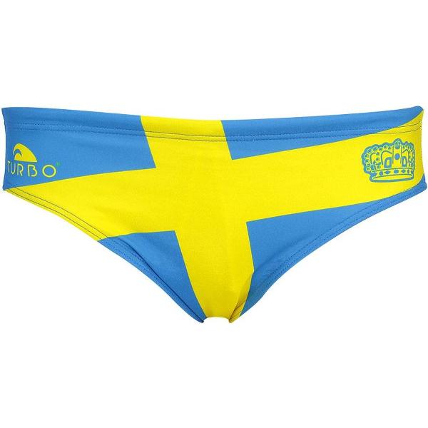 Foto van Turbo Sweden Zwemslip Blauw S Man