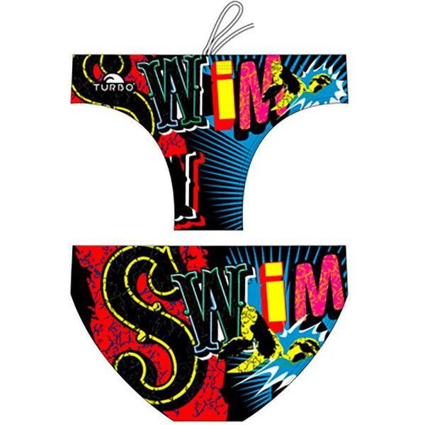 Foto van Turbo The Swim Zwemslip Veelkleurig XL Man