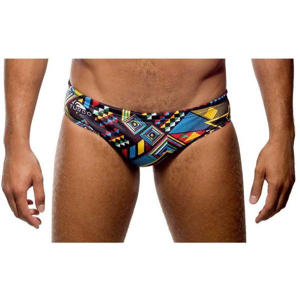 Foto van Turbo Turbing Zwemslip Veelkleurig M Man