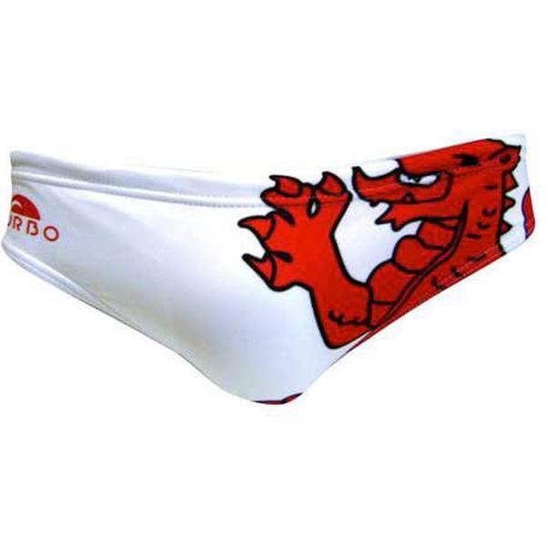 Foto van Turbo Wales Man Zwemslip Wit M Man