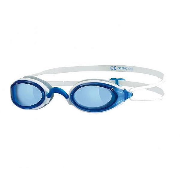 Foto van Zoggs Fusion air blauwe lens zwembril blauw/wit