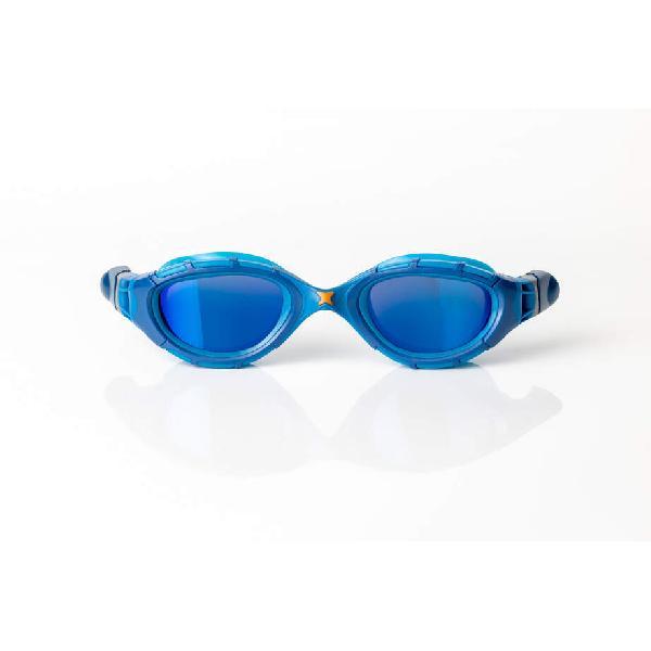 Foto van Zoggs Predator flex titanium zwembril blauw