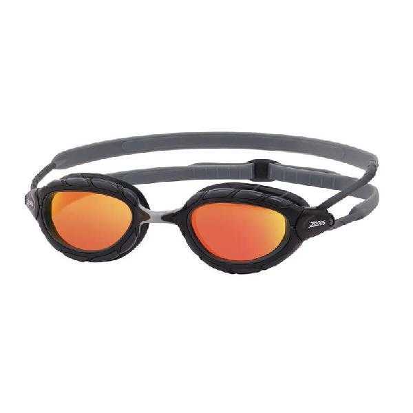 Foto van Zoggs Predator titanium zwembril zwart/oranje
