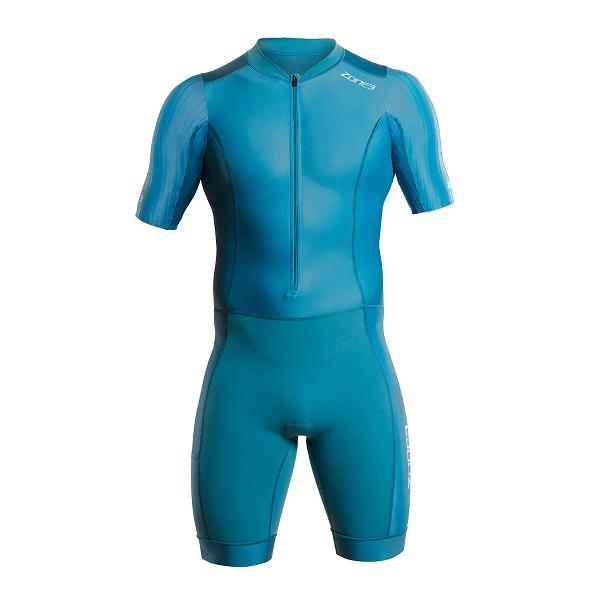 Foto van Zone3 Activate+ trisuit korte mouw dames blauw